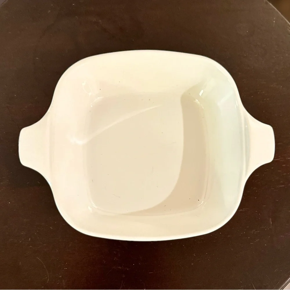 Vintage 60s Spice of Life Corning Ware Skillet & Mini Casserole Dish